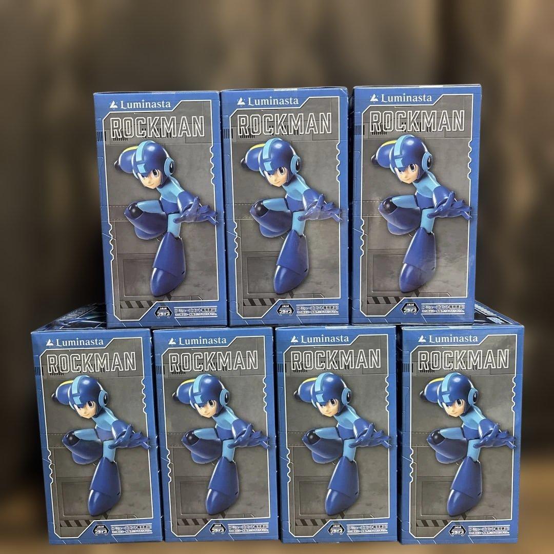 ロックマン　Luminasta　フィギュア 7体 セット