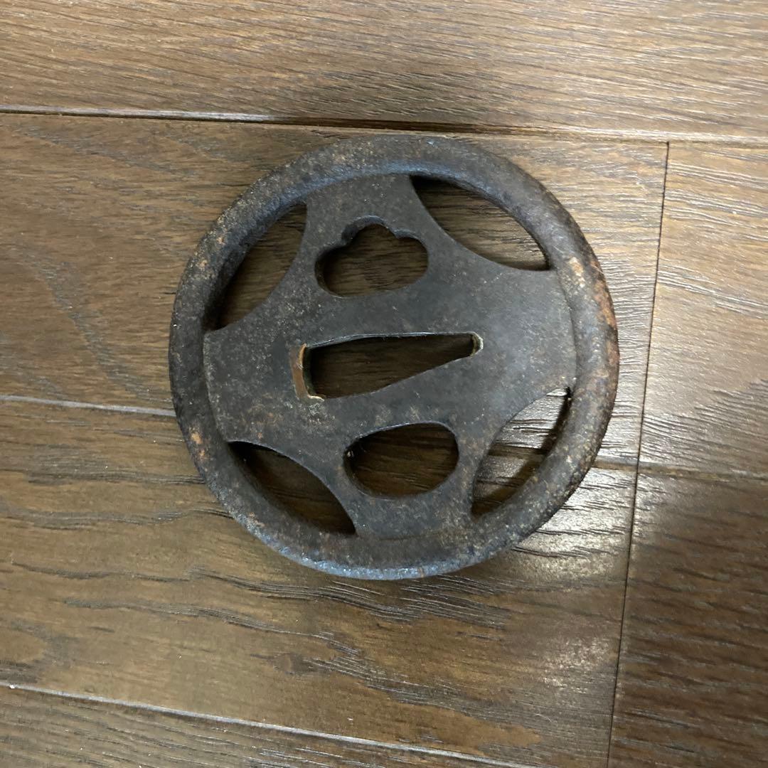 鉄製 武具の鍔