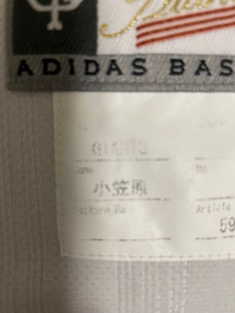 adidas 読売ジャイアンツ 小笠原道大 #2 プロコレ ユニフォーム L