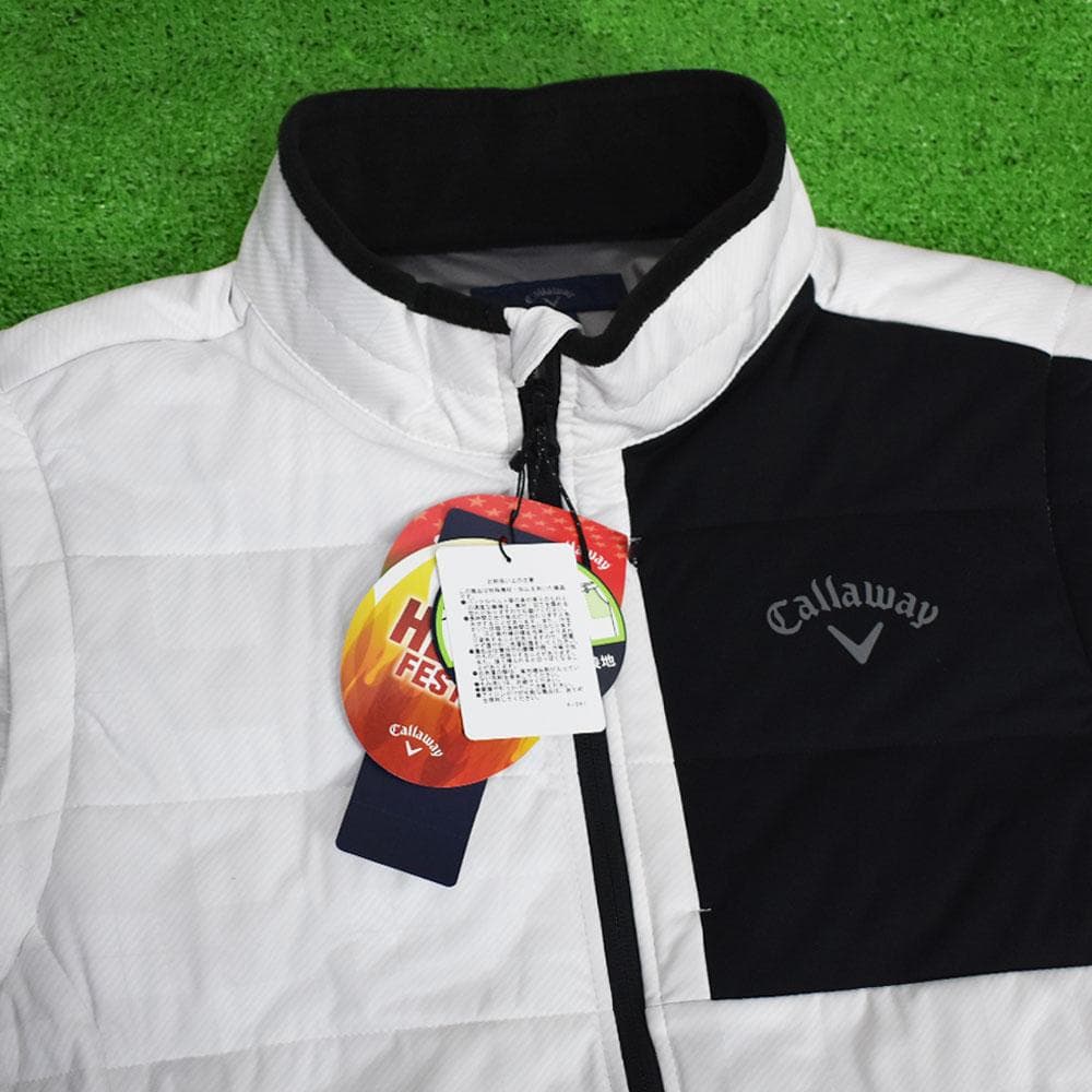 Callaway/キャロウェイ ゴルフ 2WAYジャケット【ホワイトLL】新品！
