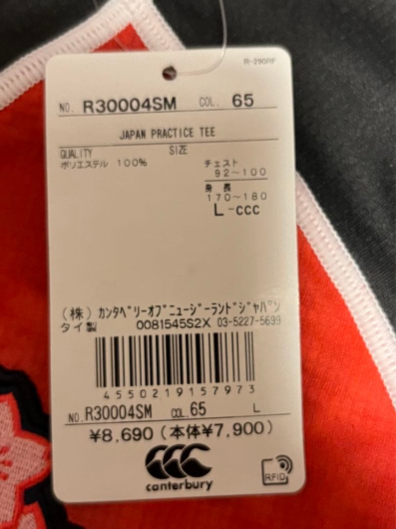 ラグビー7日本代表ユニフォーム