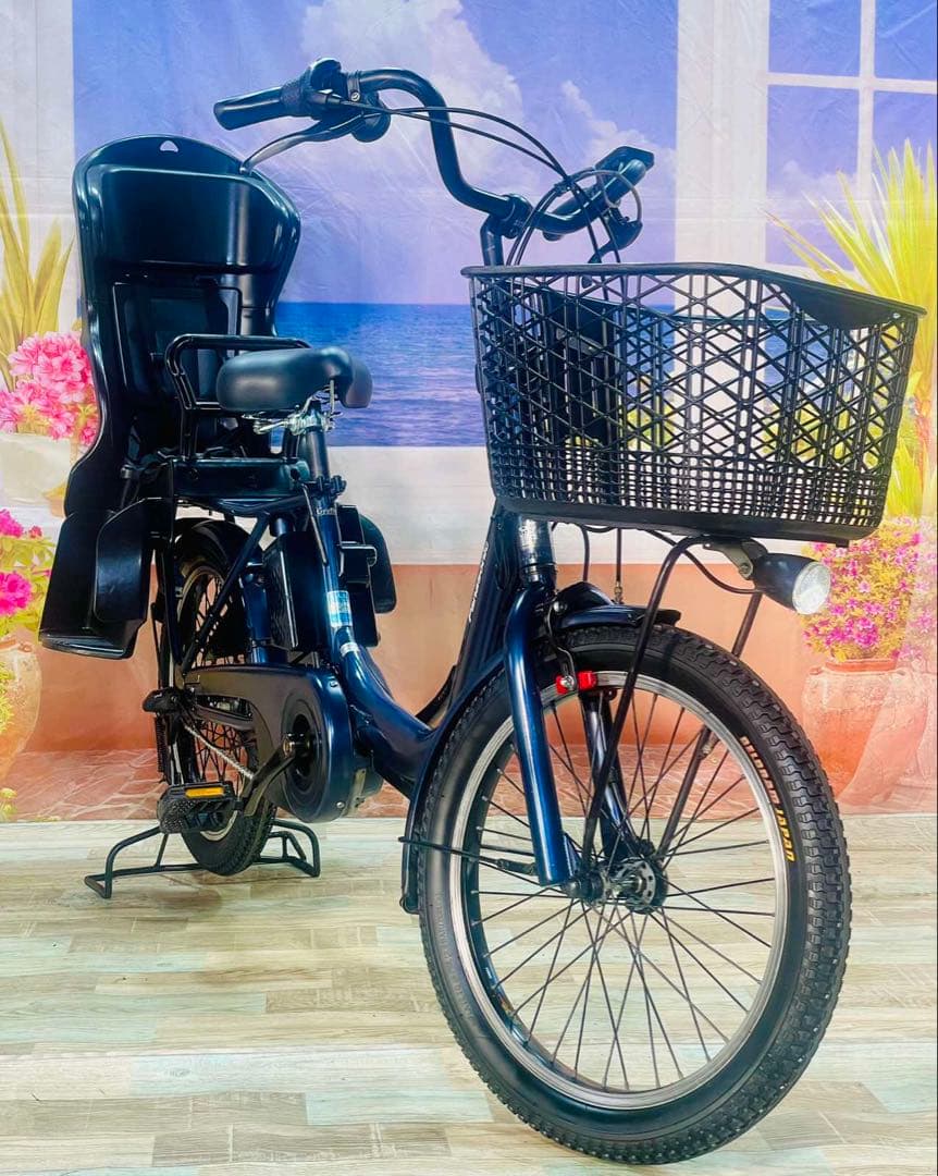 週末限定！ギュットアニーズ2018年⭐️16AH！子供乗せ電動自転車Y3272