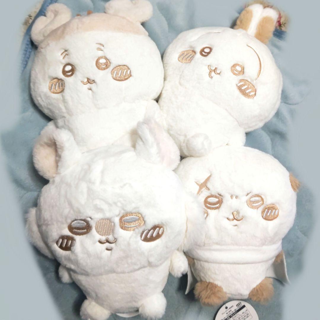 ちいかわ　ぬいぱれっと〜みるくいろ〜②　ぬいぐるみ＆マスコットダブルコンプセット