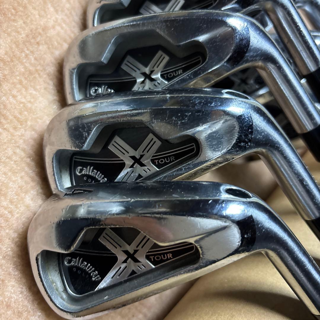 Callaway Xツアー フォージド アイアンセット 7本セット 4~9 P