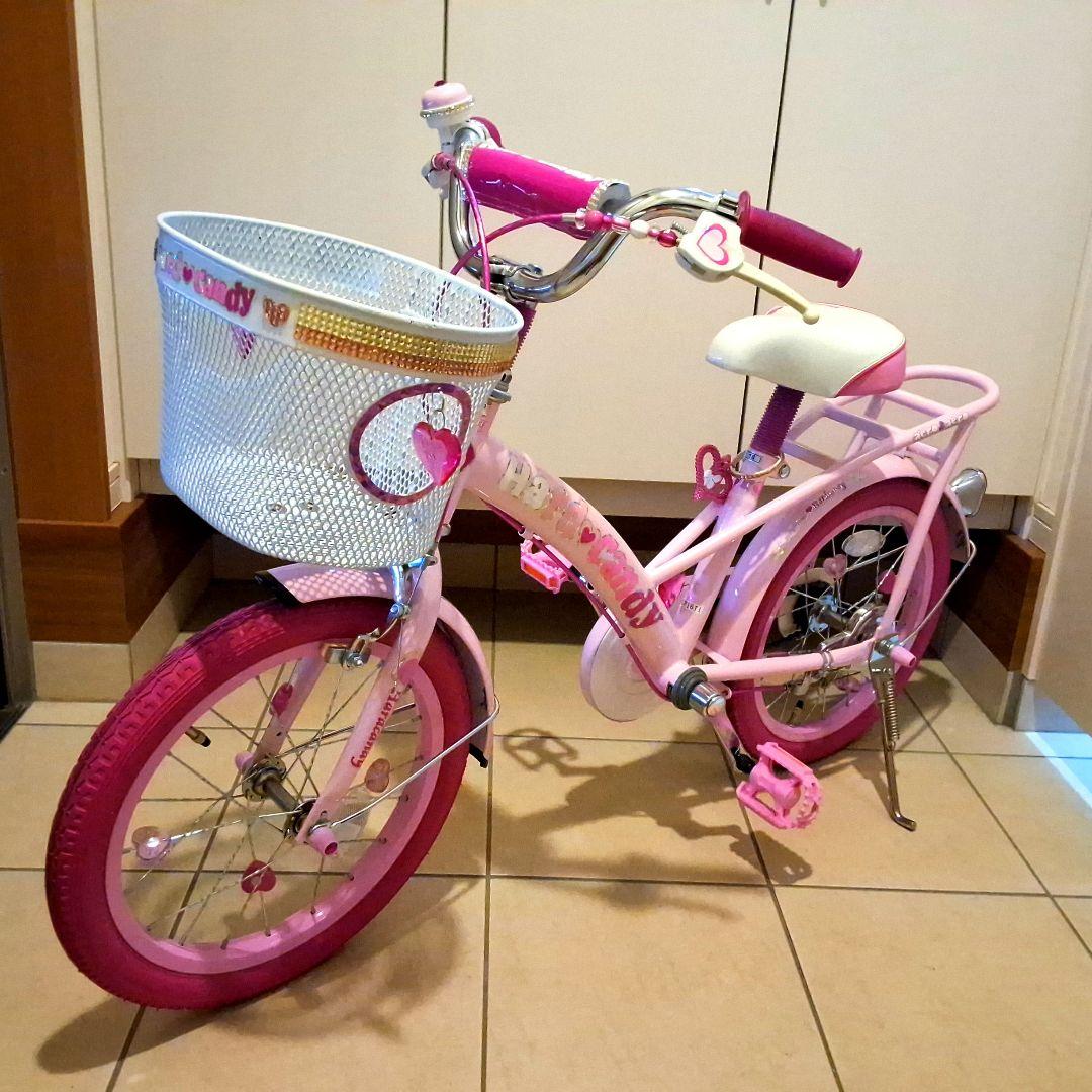 〈千葉県北西部 引取り希望〉美品 16インチ幼児自転車／Hard Candy