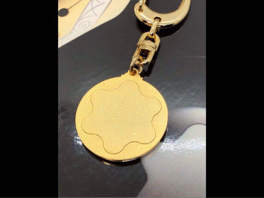 モンブラン　★非常にレアなヴィンテージ・ゴールドメダル★スターマークキーホルダー