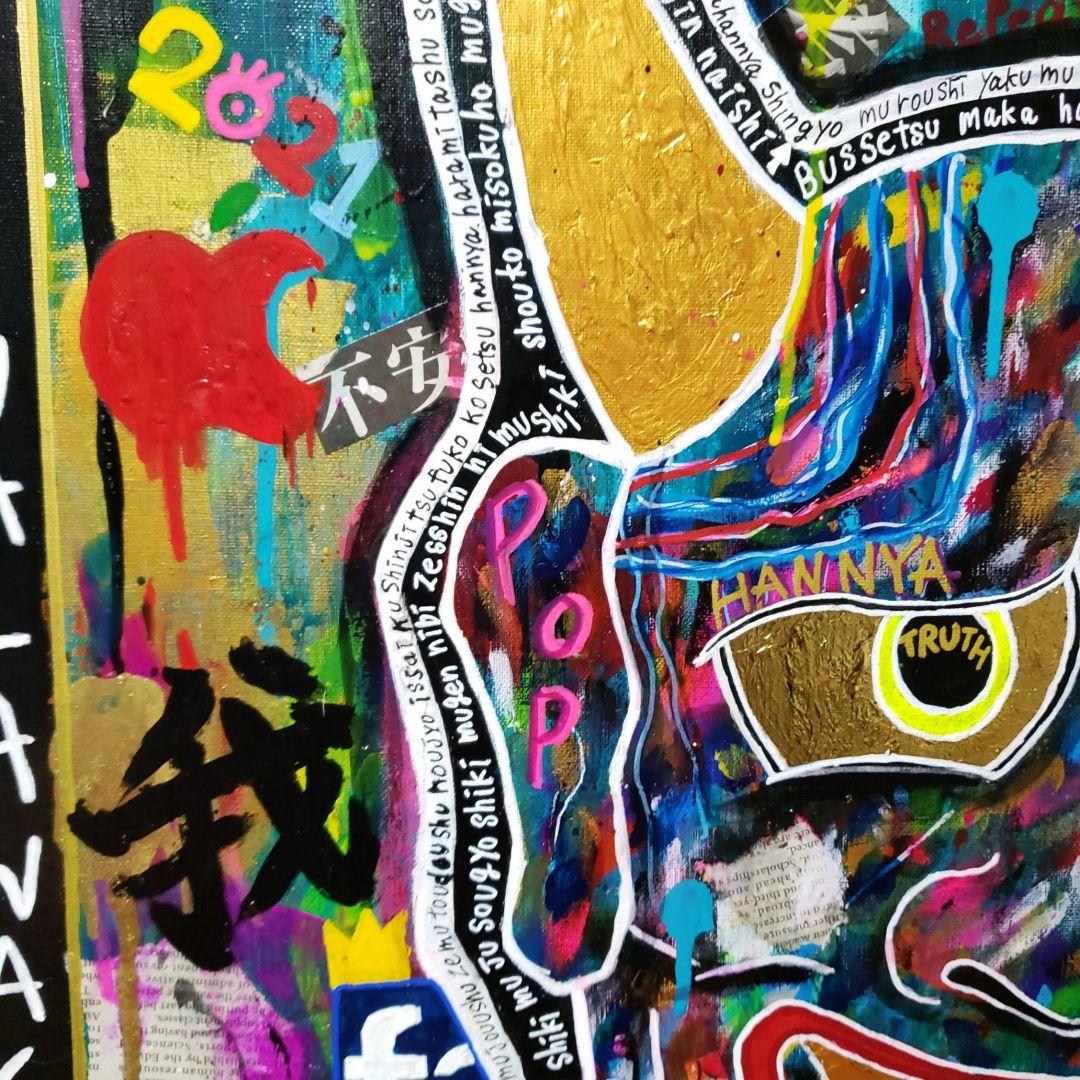 【一点物/F20号】智慧-WISDOM【現代アート/絵画/原画】