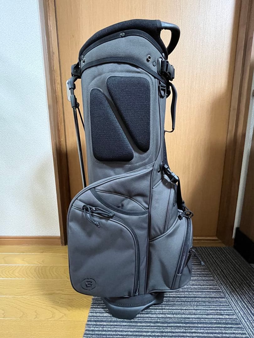 【美品】販売店限定カラー ブリーフィング キャディバック チャコール