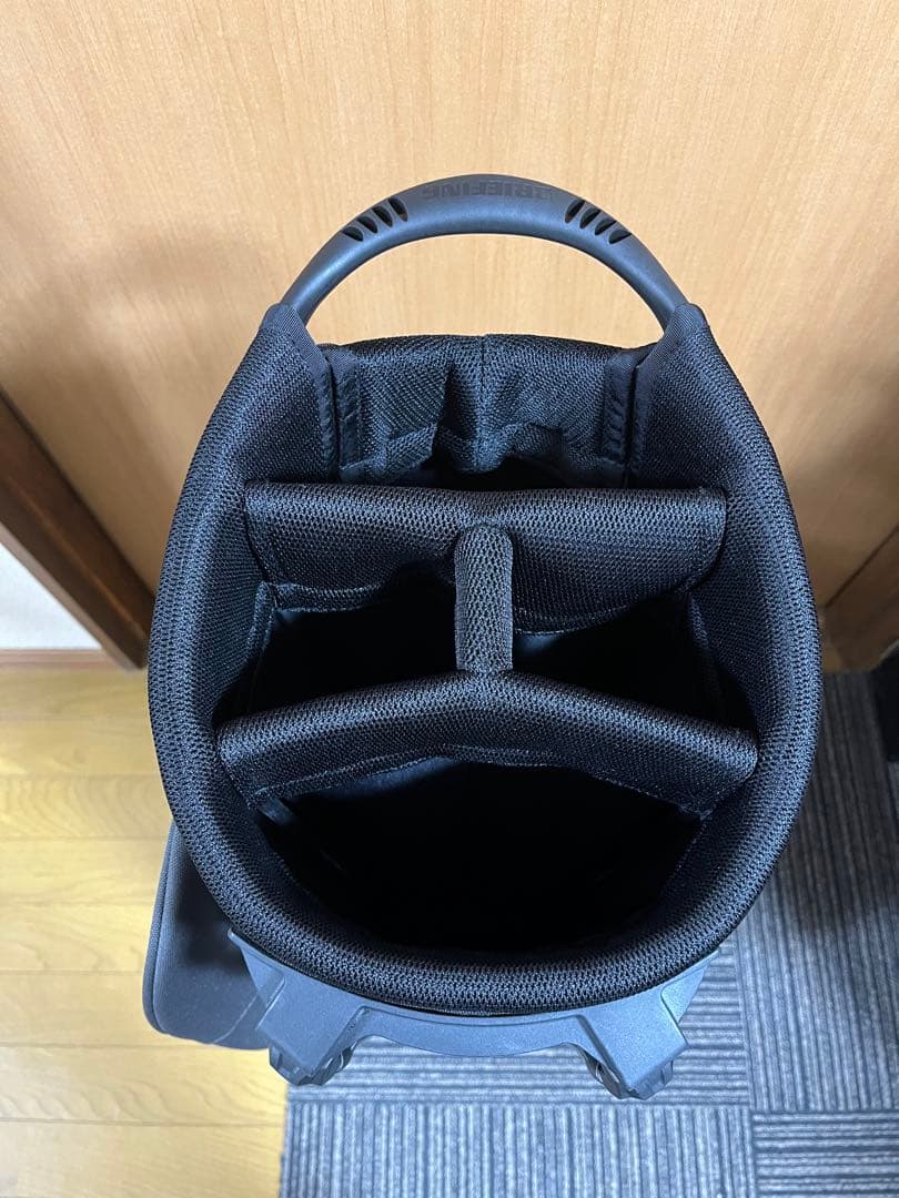 【美品】販売店限定カラー ブリーフィング キャディバック チャコール