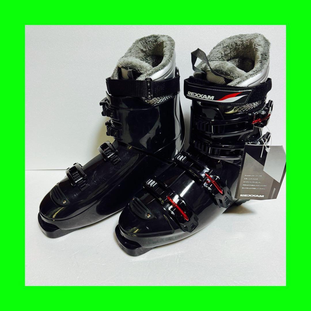 未使用29cmレグザムスキーブーツ黒色初心者格安処分エントリー軽量モデル