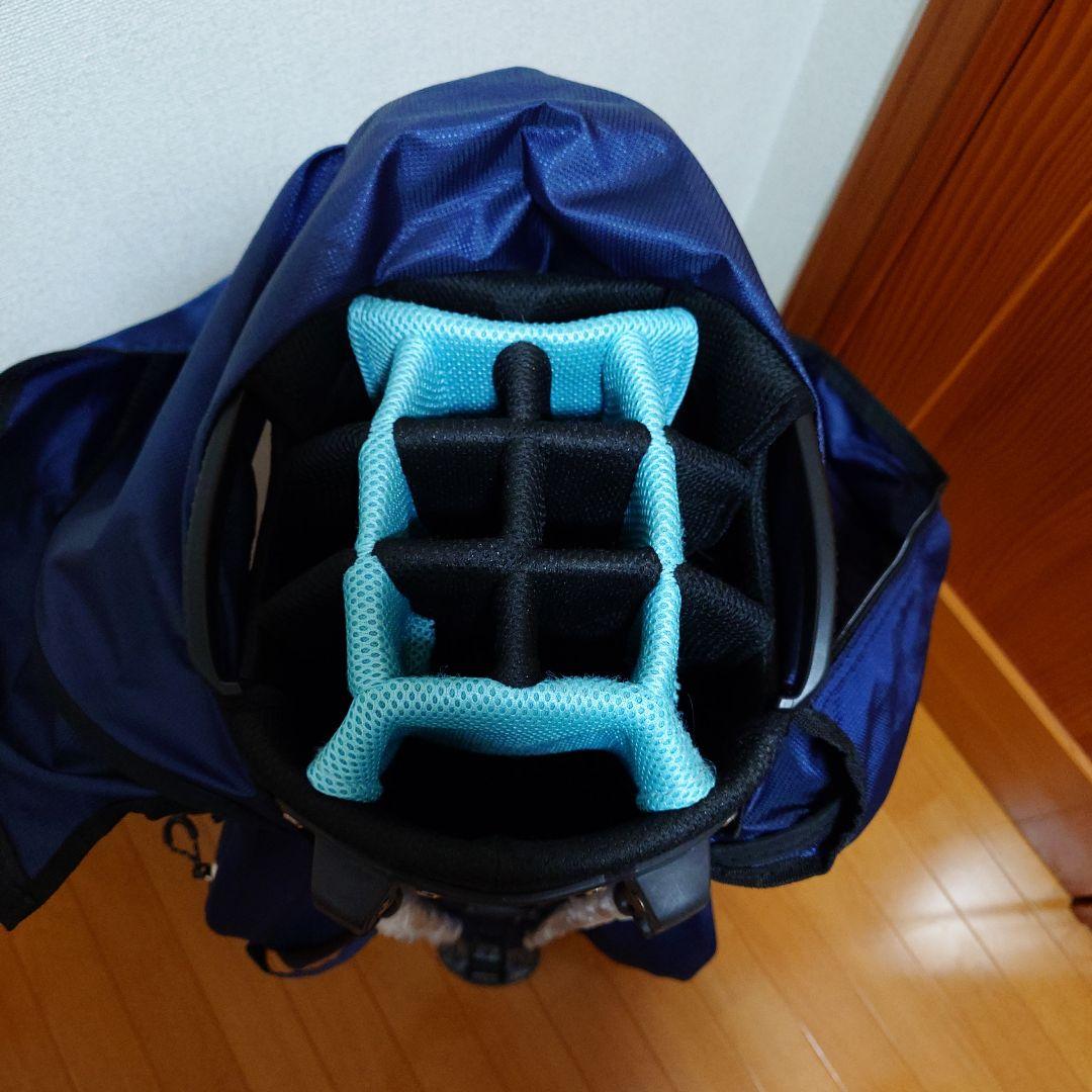 Srixon スタンド式キャディバッグ ネイビー/ライトブルー