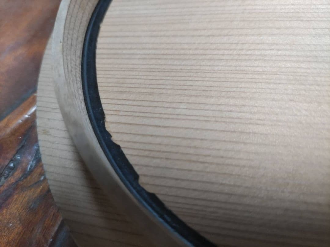 木地曲水指  木地釣瓶水指  二点