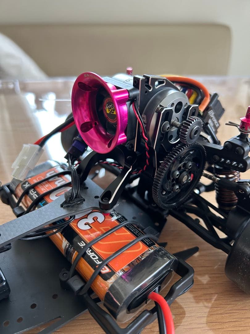 YOKOMO YD-2E カスタム メカ付き 送信機 充電器セット バッグ付き