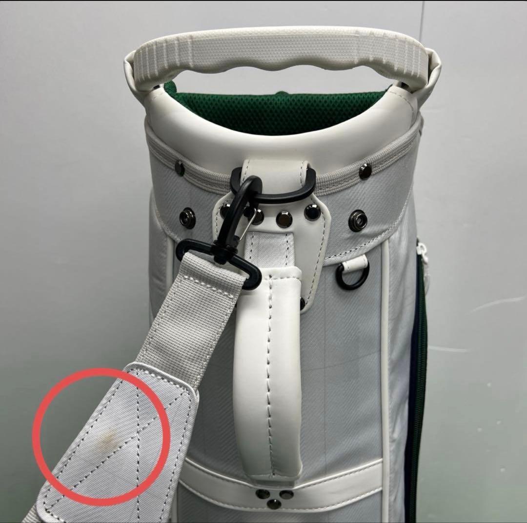 キャロウェイ Callaway キャディバッグ　8インチ　ホワイト　グリーン