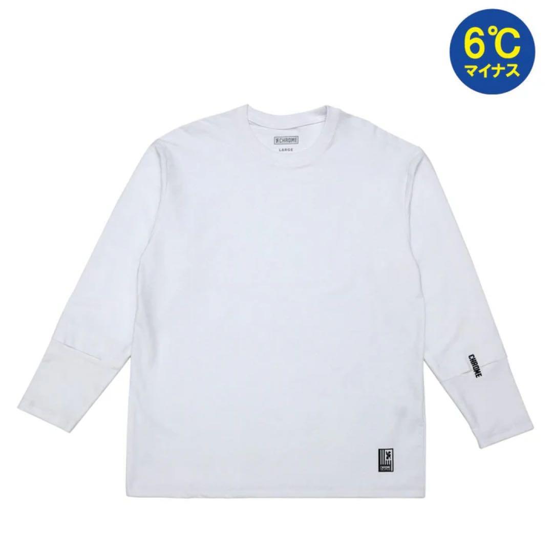 【Mサイズ試着のみ】クローム ライムストーン ケーブ ロングスリーブ ティー