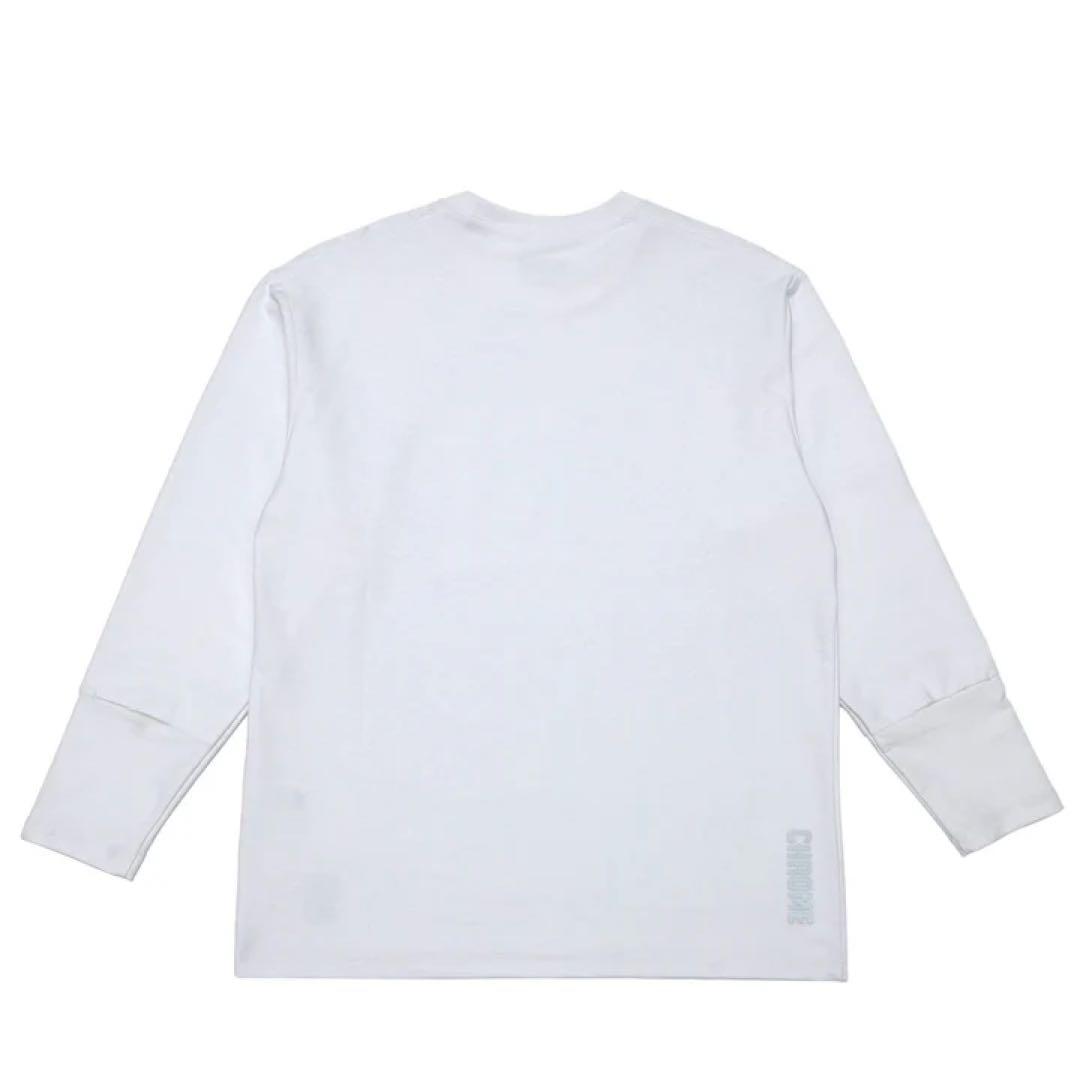 【Mサイズ試着のみ】クローム ライムストーン ケーブ ロングスリーブ ティー