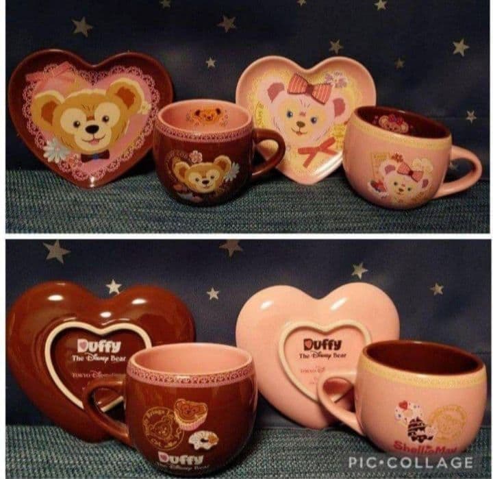 ダッフィー シェリーメイ 瓶 マグカップ プレート ストラップ ダッフィフレンズ