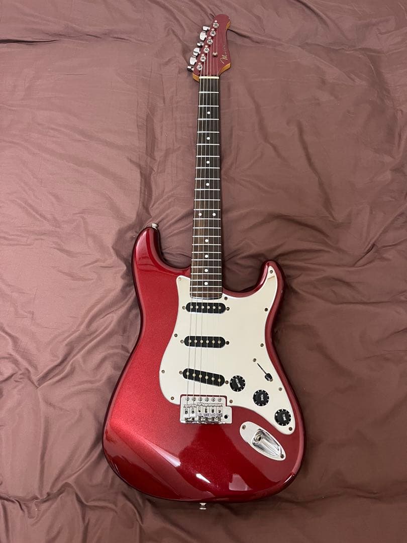 【調整済】mavis メイビス　石橋楽器　ストラト　エレキギター