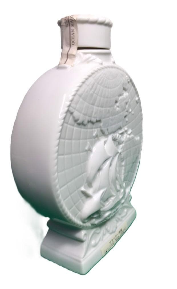 【未開栓】OCEAN WHISKY　1986年製　三楽　陶器ボトル　ブランデー