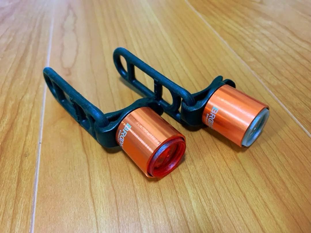 【美品】Brooks / LEZYNE フェムトフロント&ライト セット