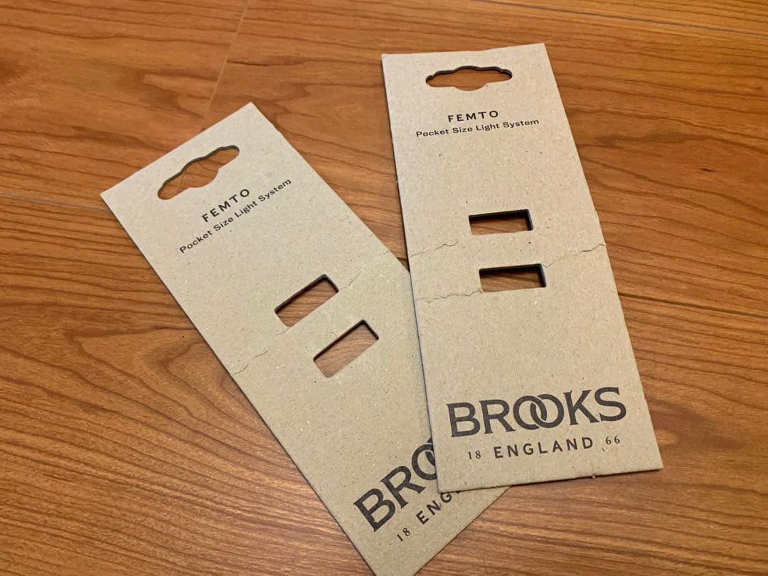 【美品】Brooks / LEZYNE フェムトフロント&ライト セット