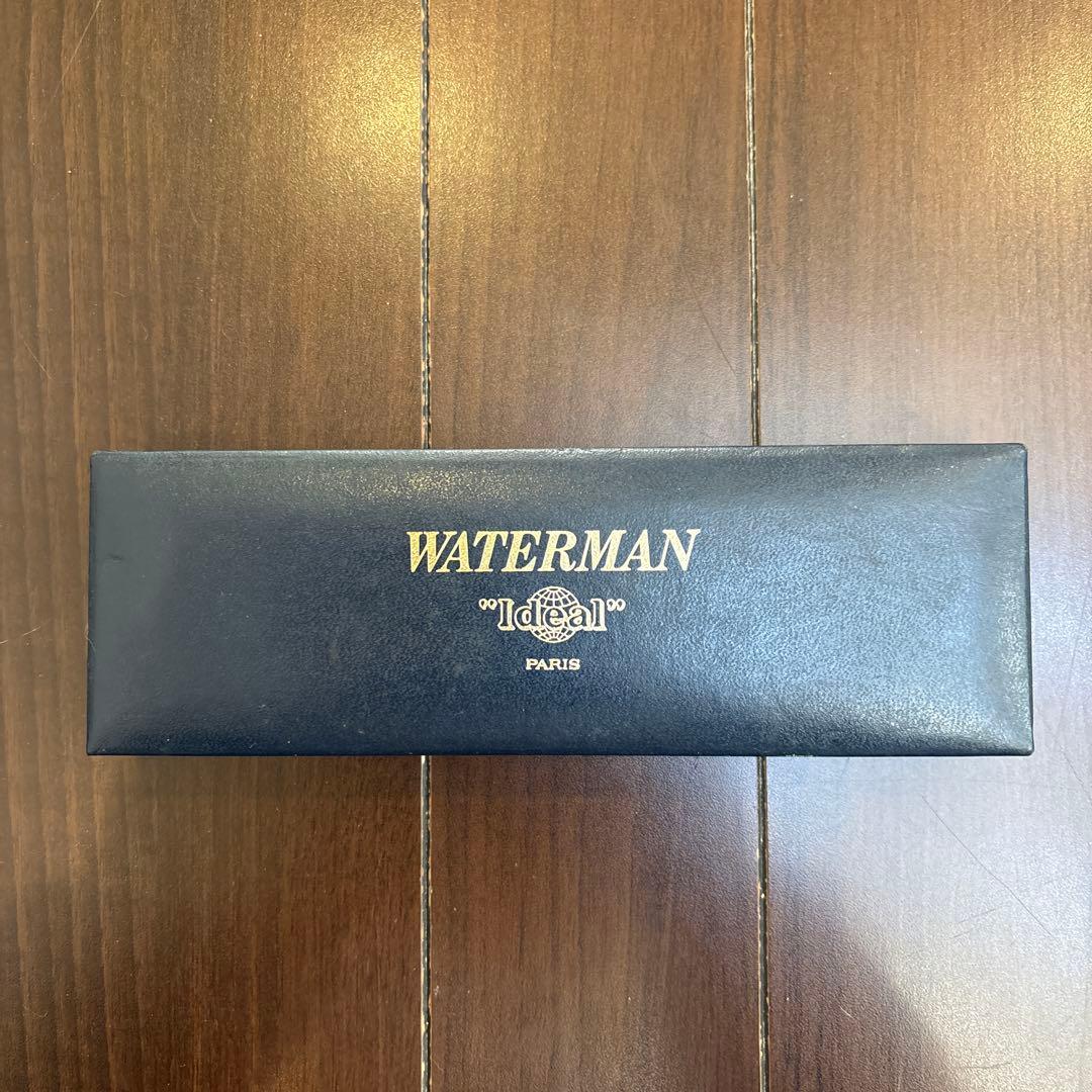 WATERMAN 万年筆 黒 金メッキ