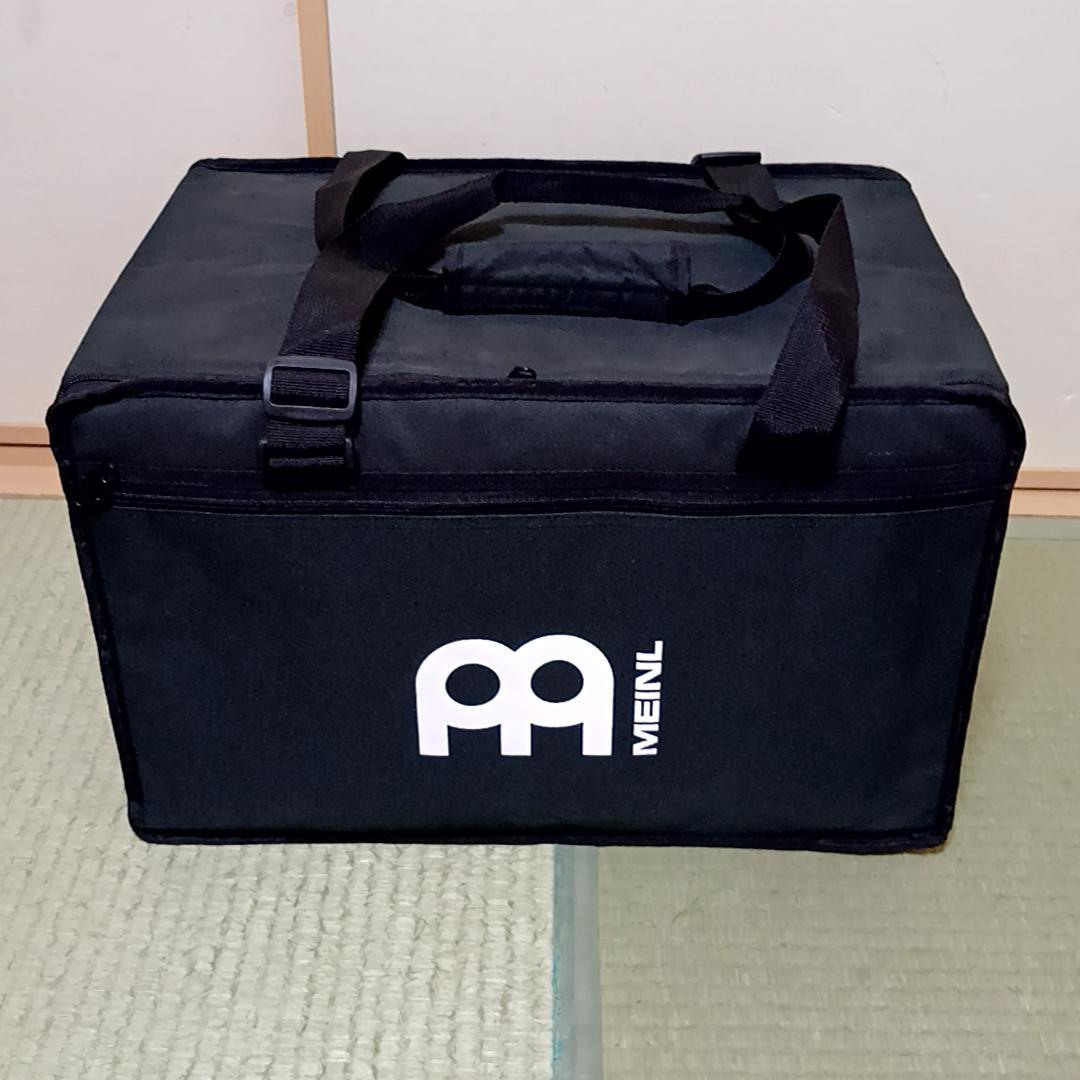 MEINL　マイネル カホン 純正ギグバッグ付属　MCAJ100BK-MA+