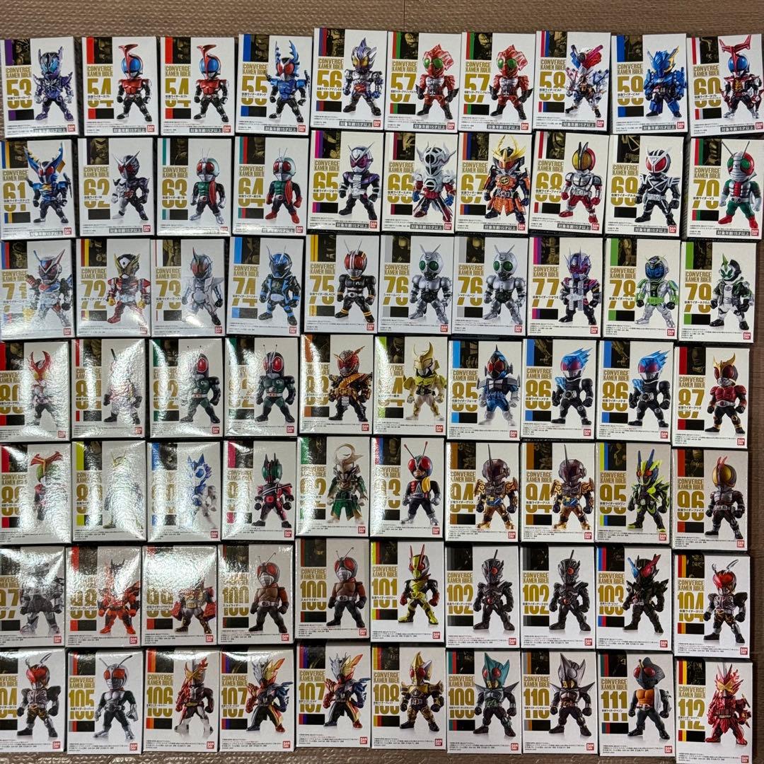 【コンプ】コンバージ仮面ライダー 一般販売分210体