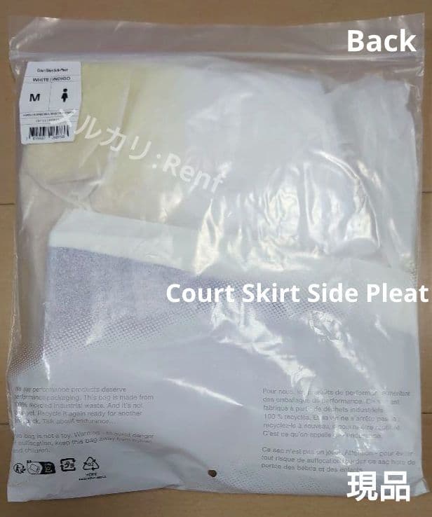 On Court-T&Skirt テニス SizeM 全仏ver. 新品/未開封