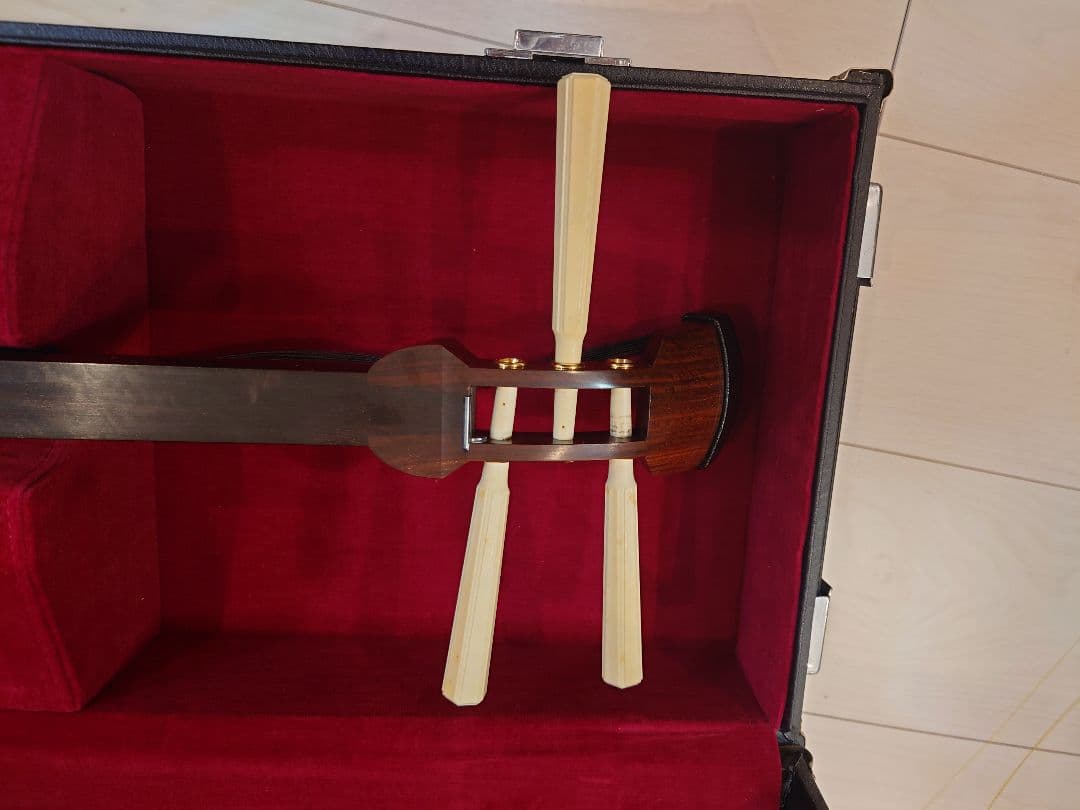 演奏会用長唄三味線本体 ケース付き