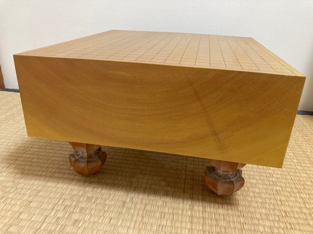 【囲碁】本榧碁盤 岡村碁盤店 岡村虎吉作