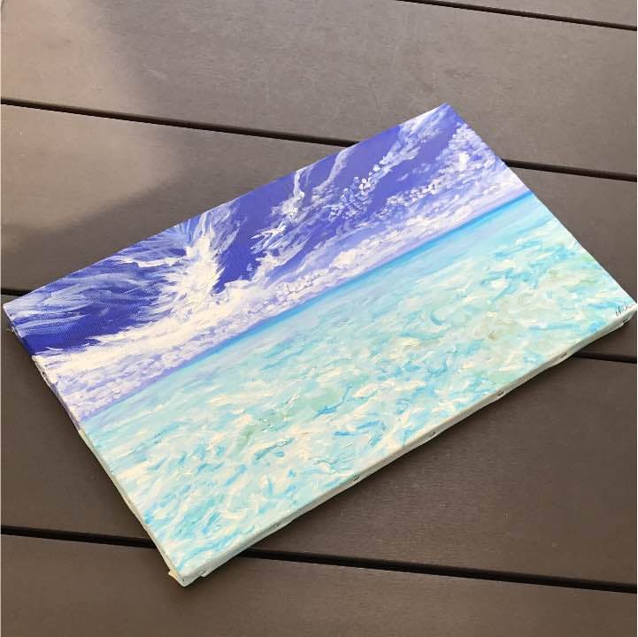 sea♡ハワイ♡ビーチ♡海の絵♡インテリア♡アート♡ロンハーマン