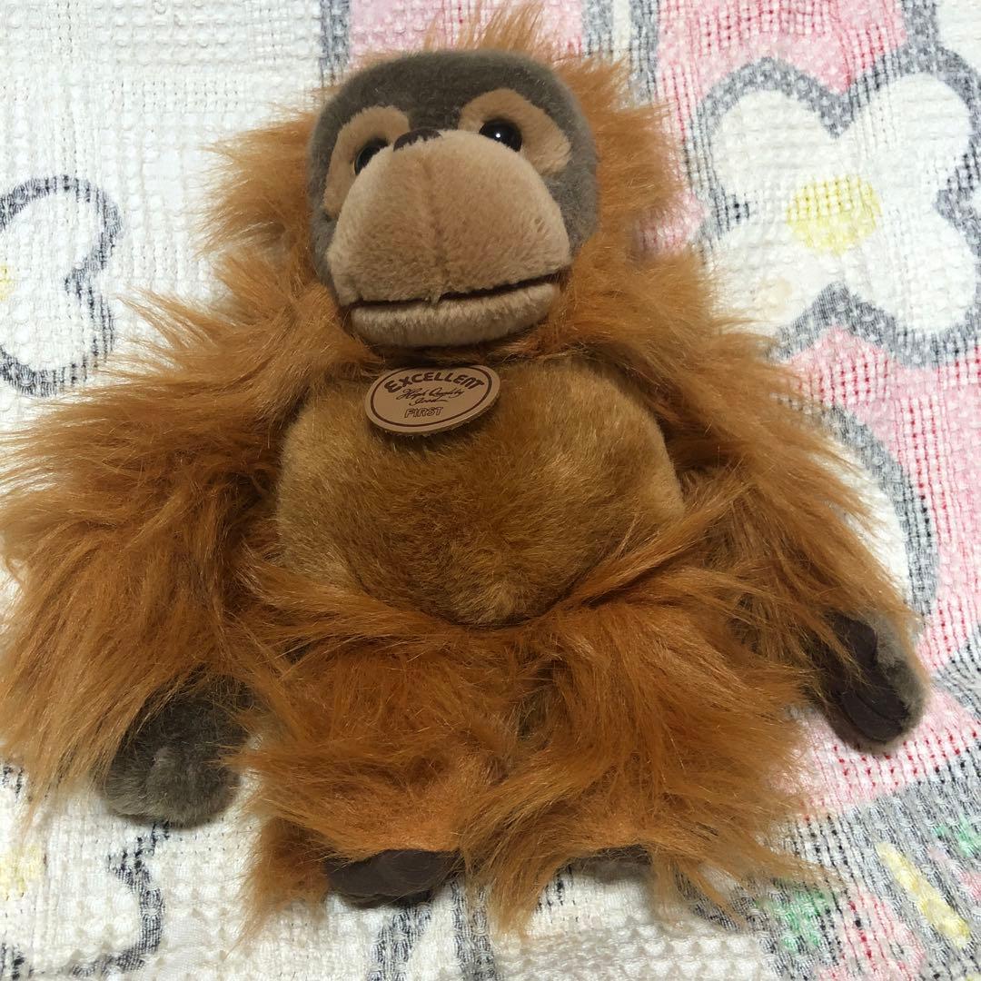 エクセレントファースト　オランウータン　ぬいぐるみ　中古品