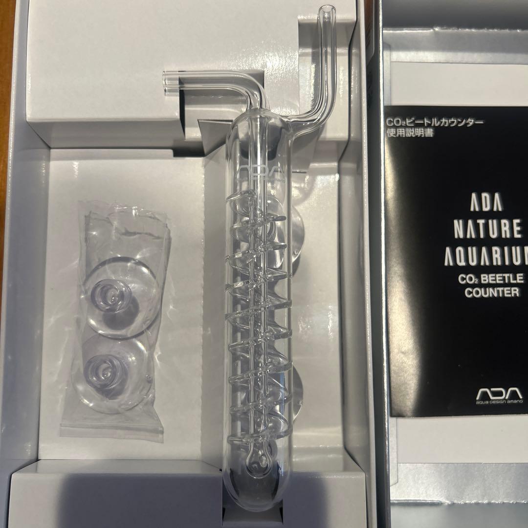 ADA CO2ビートルカウンター　カボーションルビー　パラングラス30