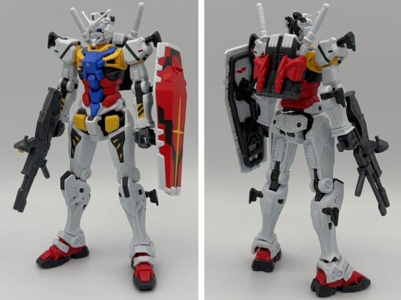 3体セット HG 1/144 ガンダムザガン シャア専用ザク 白いガンダム
