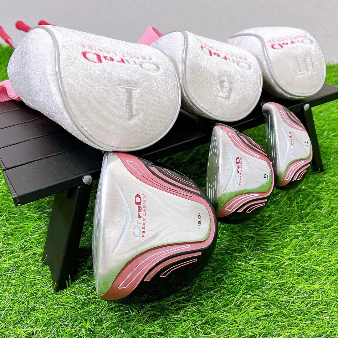 Callaway キャロウェイ　レバ　オンレッド　レディースゴルフクラブセット