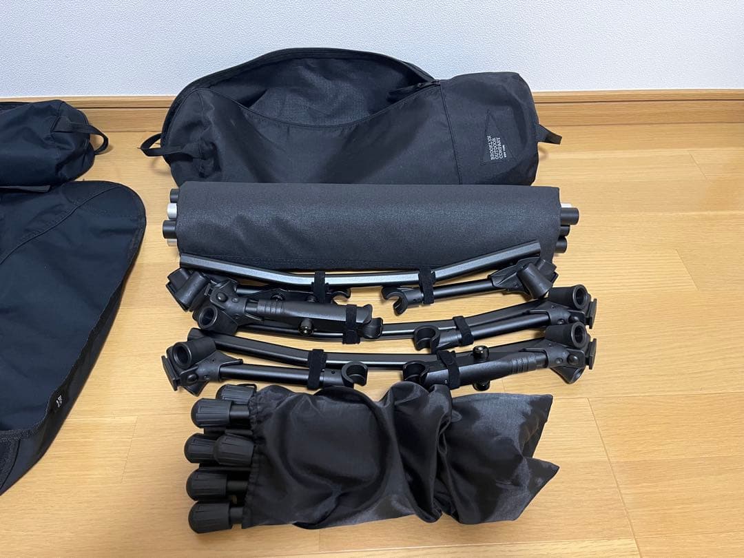 ブルックリンアウトドアカンパニー チェア T/C コット ブラック BOC