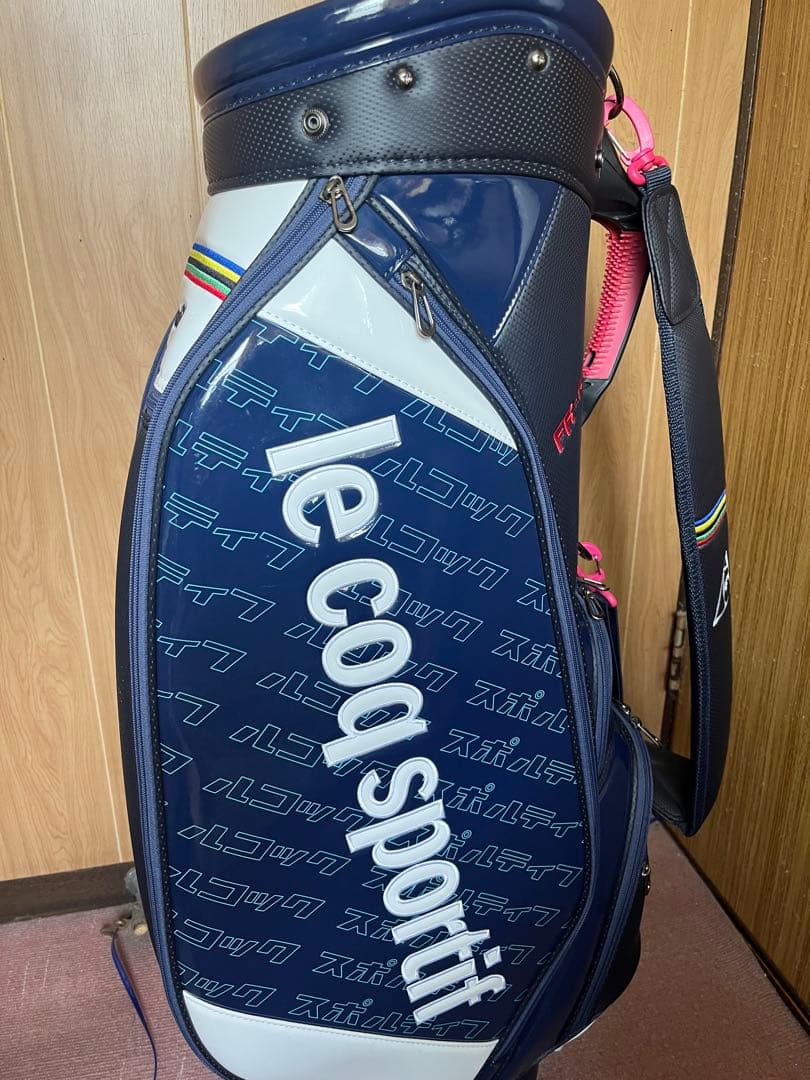 le Coq Sportif ゴルフバッグ ネイビー