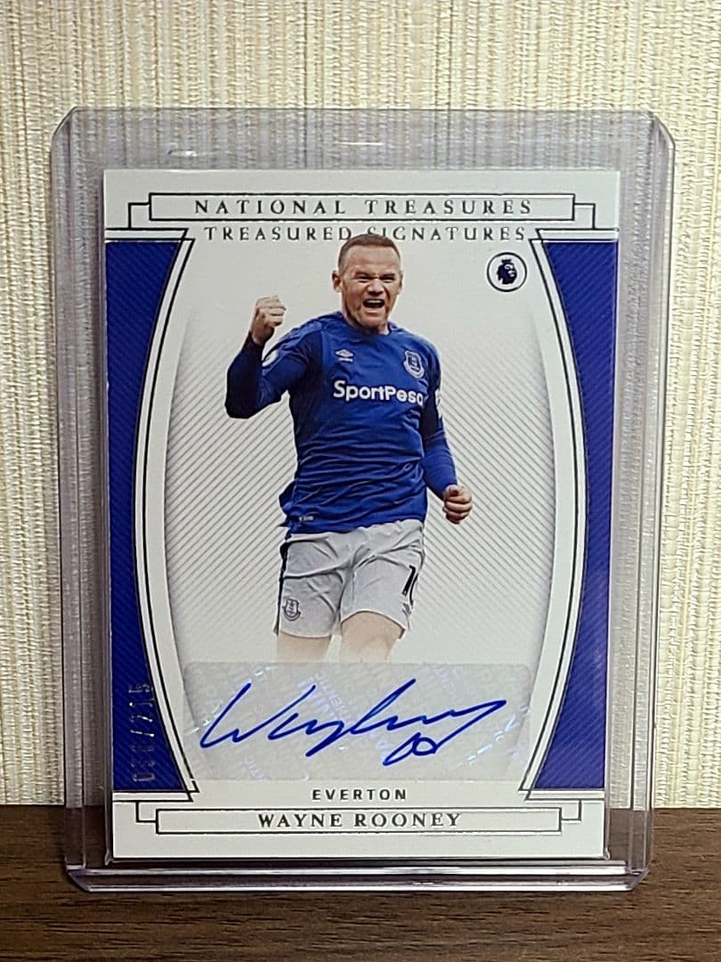 m*5様 panini ルーニー 直筆サインカード エヴァートン マンチェスター