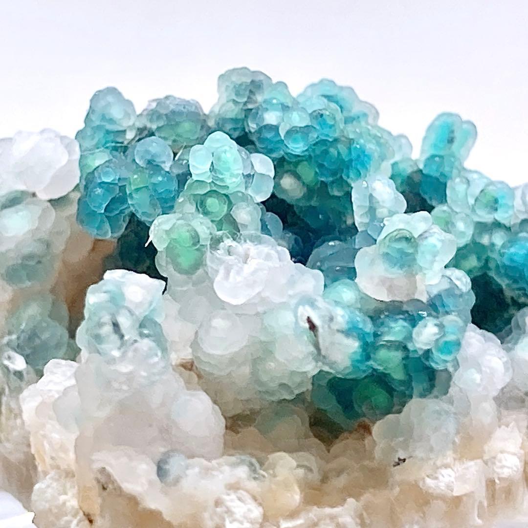 鳩*子様 『2022年発見』　クリソコラインカルセドニー　原石　鉱物標本　天然石