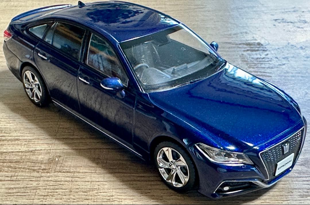 トヨタ クラウンRS 220系 カラーサンプル ミニカー タークブルーマイカ