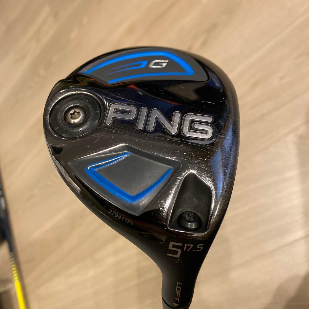 PING G＃5W with シャフト アッタスパンチ仕様