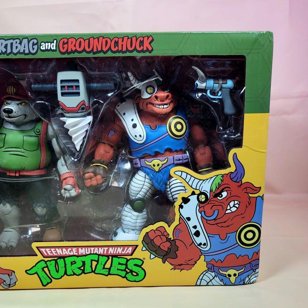 【NECA】新品 正規品 TMNT ダートバッグ グラウンドチャック タートルズ