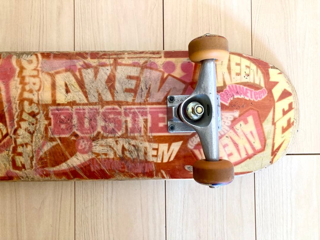 スケボー スケートデッキ AKEEM THE DREAM T-19 コンプリート