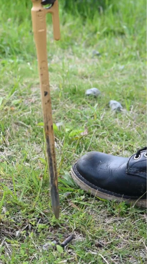 mefurire ペグハンマー 茶グリップモデル