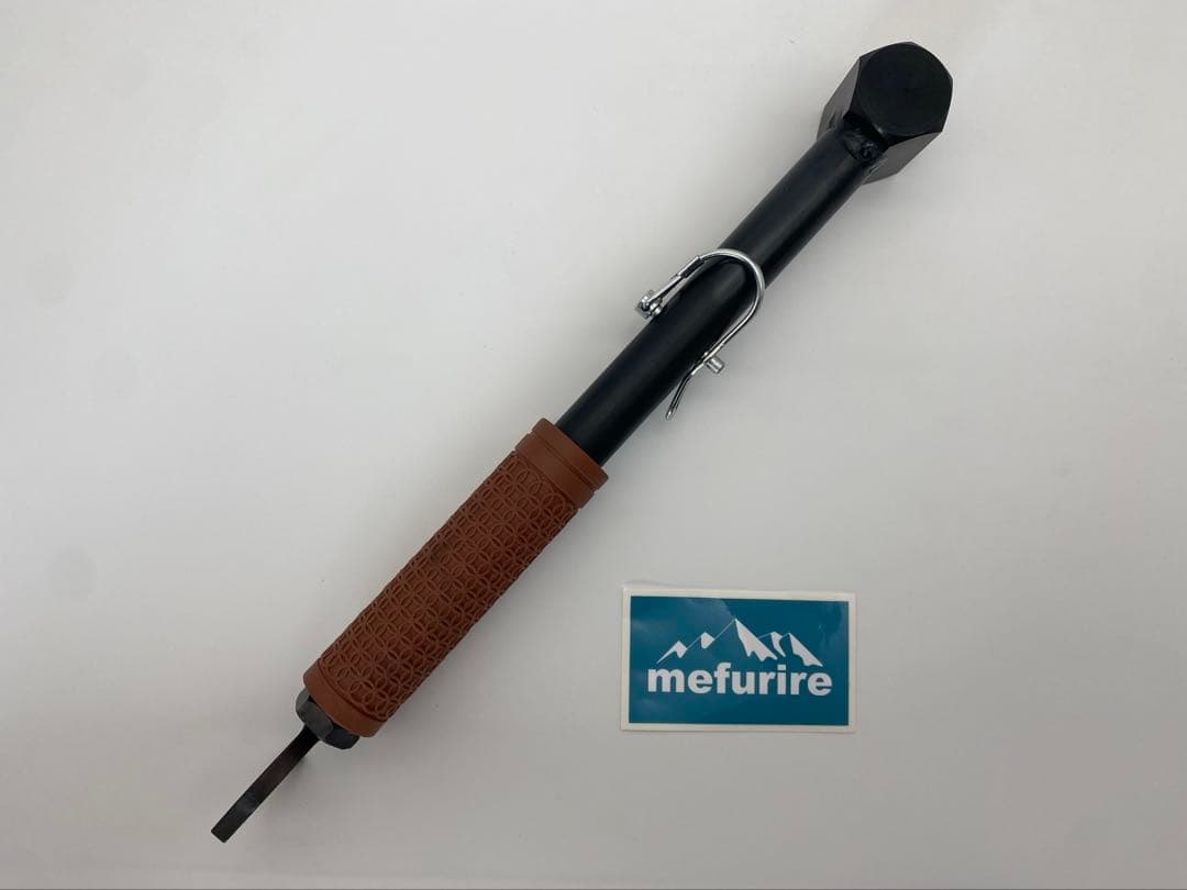 mefurire ペグハンマー 茶グリップモデル