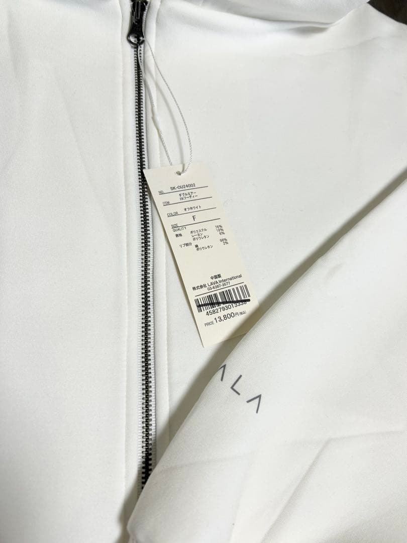 スカーラ SUKALAダブルエアーzipフーディー パーカー