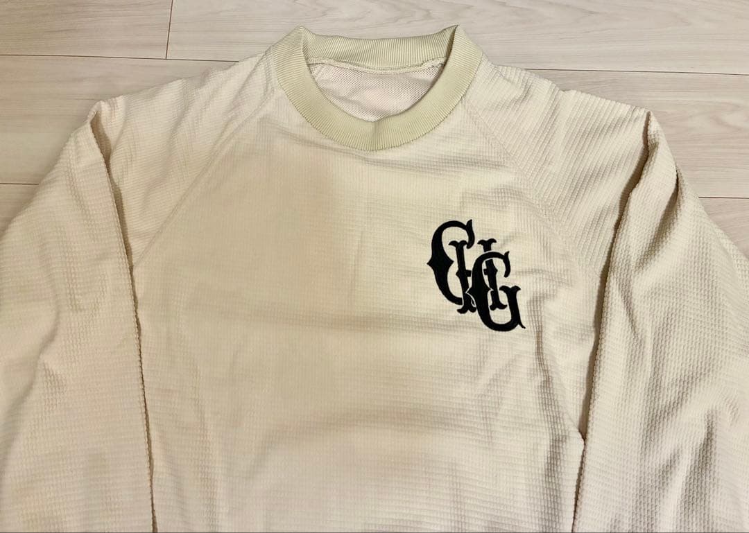 Cph/Golf CLUB WAFFLE P/O JKT 【WHITE】 L