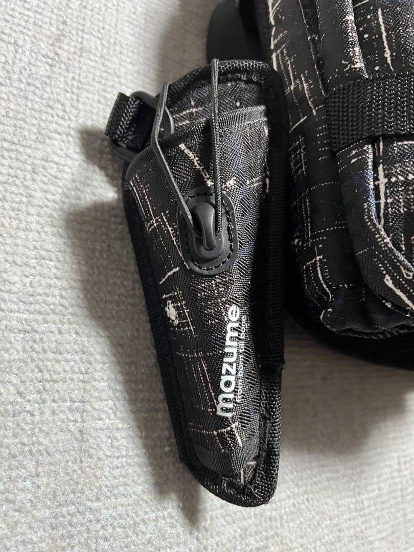 mazume フィッシングベスト ブラック