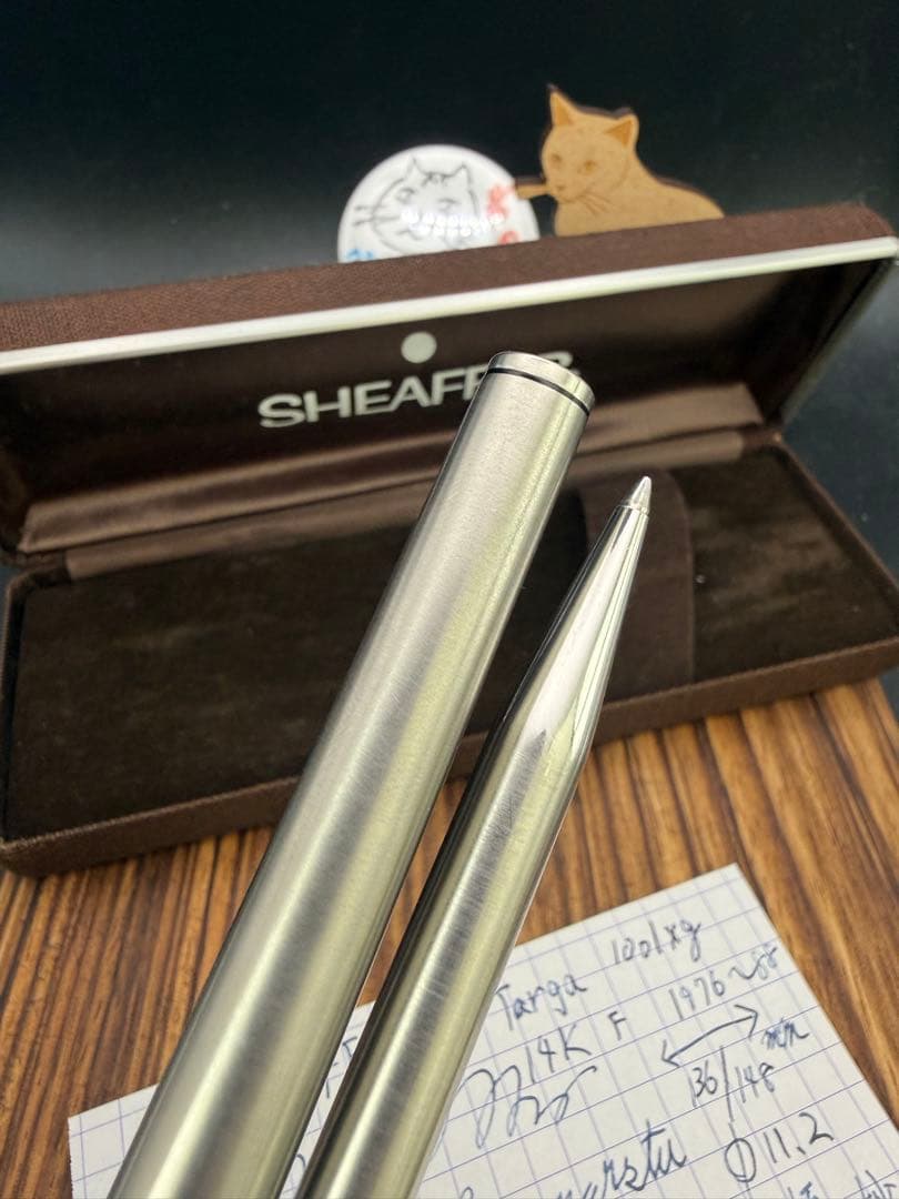 SHEAFFER 万年筆 タルガ 1001xg ボールペンセット